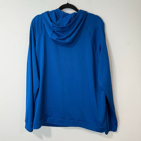 Patagonia Men's Capilene Thermal Hoody Grid Fleece Pullover Blue XL Recent Style - Picture 2 of 9